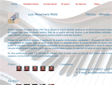 Tablet Screenshot of meyerhans-afinador.es